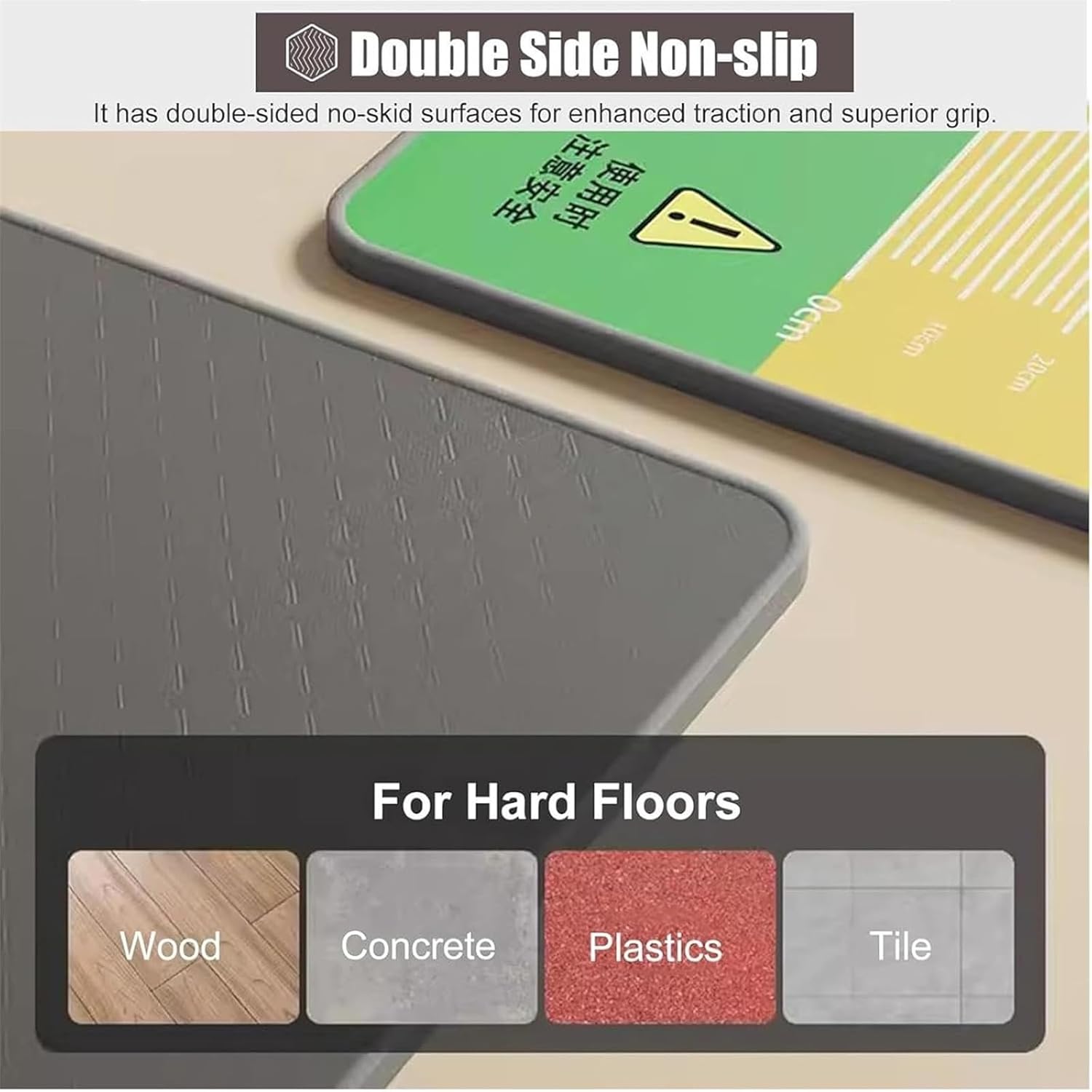 7mm Thick Soft Jump Exercise Mat With Long Measuring Function - Indoor Outdoor Safe Practice Test Device For Kids' Rope & Workouts