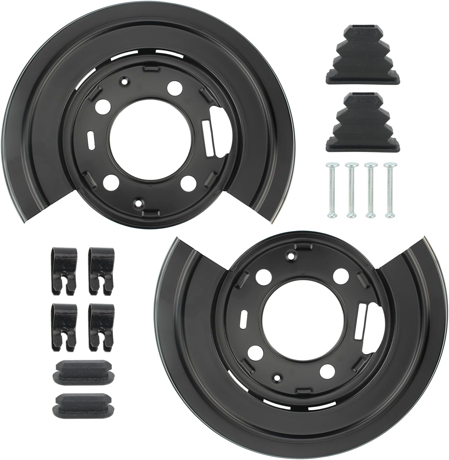 Carbhub 2 Pack 924212 Rear Brake Dust Shield Plate Fit for 19992015 Ford Super