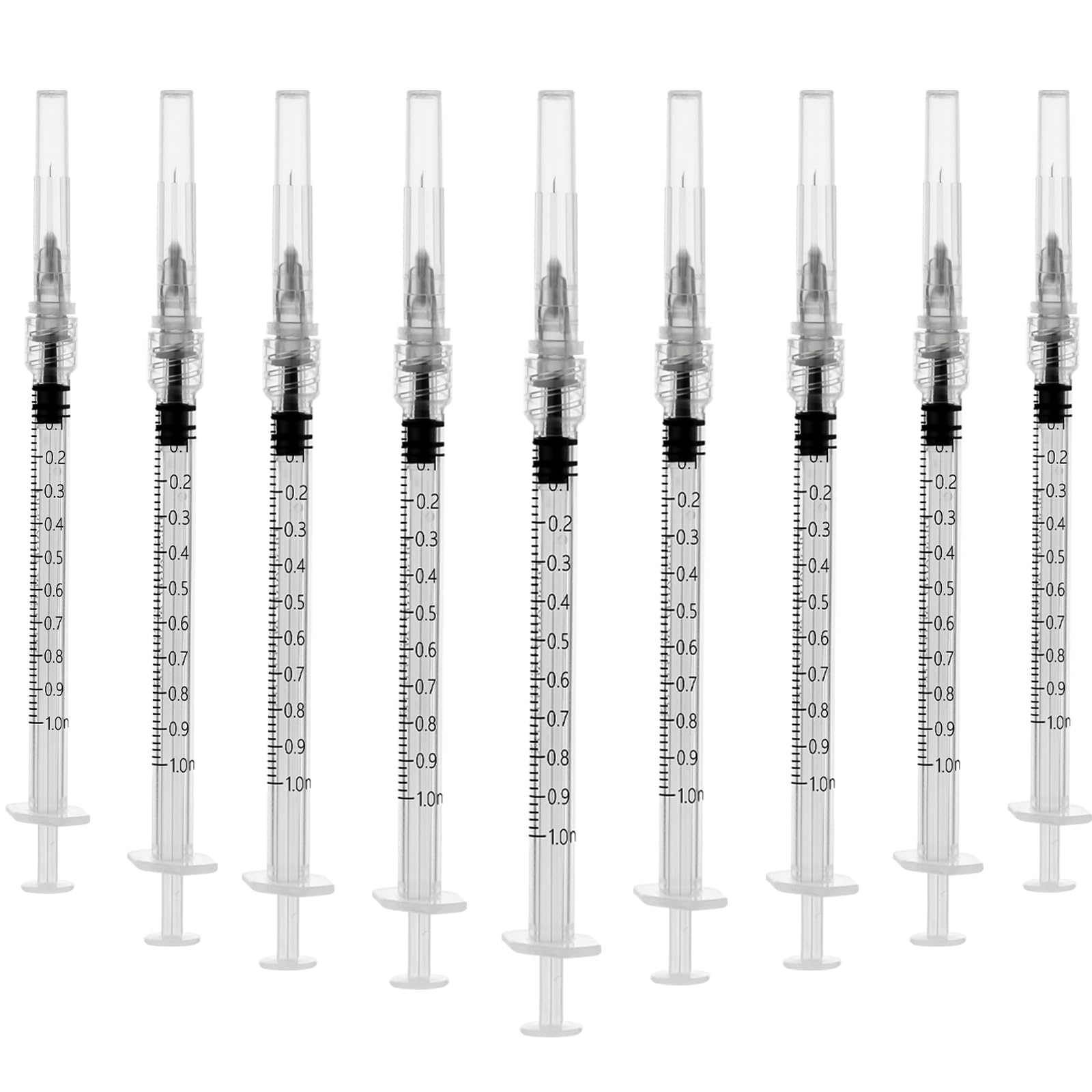 100 Pack 3ml with 23 Ga 1 Inch Lab Luer Lock Syringe — Amazon image 7