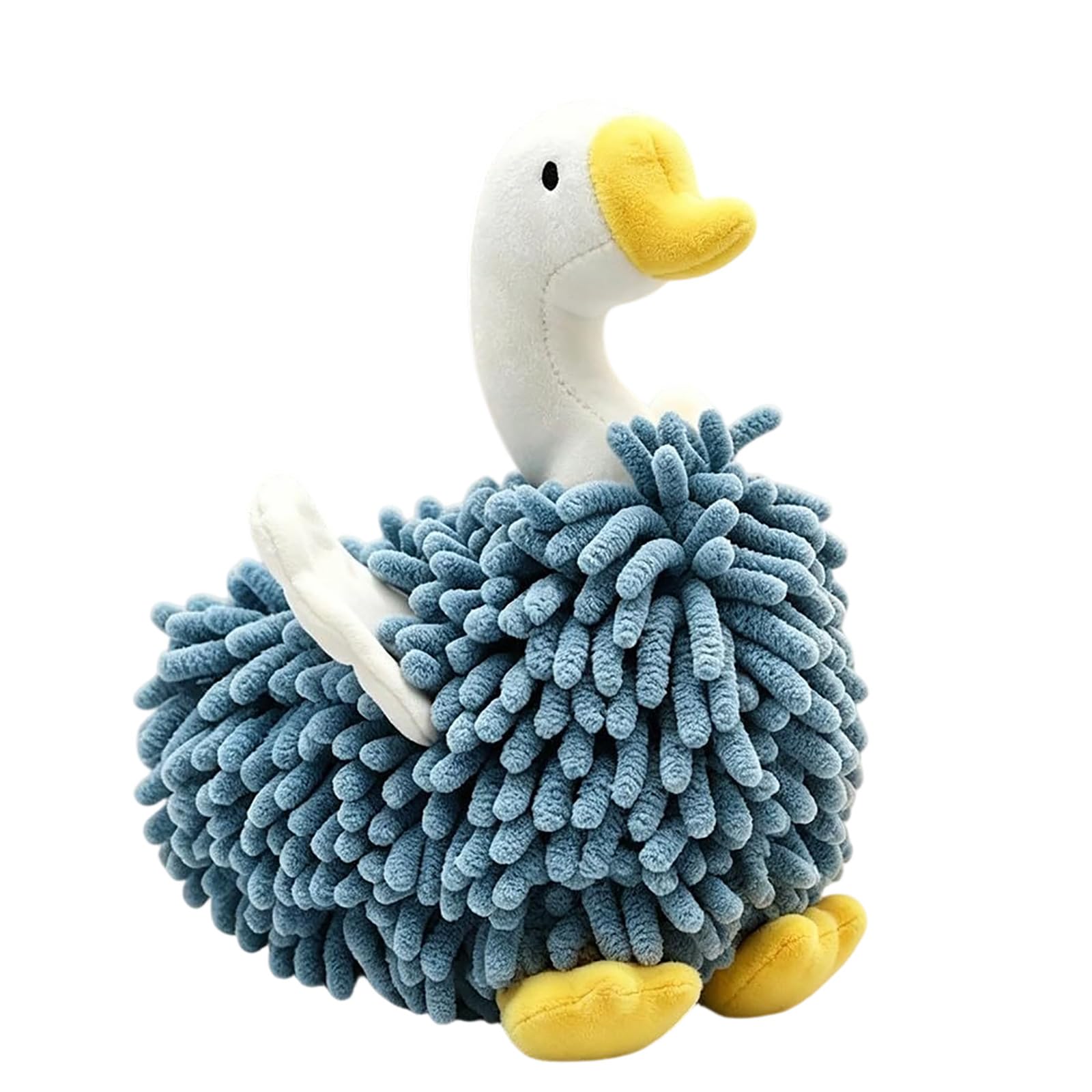 Whoasyst Ducks Shape Hand Towel Super Soft Chenilles Microfiber for Kitchen Bathroom Quick Drying Absorbent Quick Drying Hand Towel