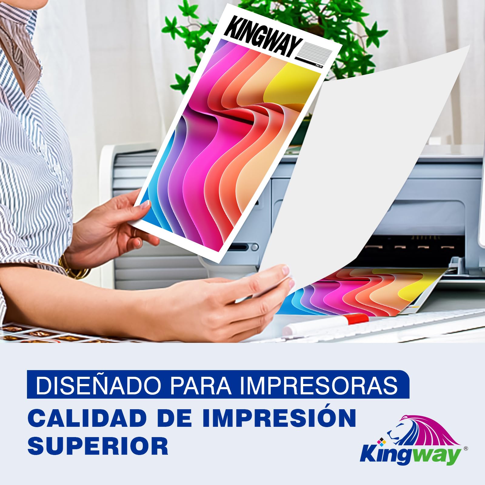 KINGWAY 924 Cartuchos de Tinta Compatibles con HP 924 para HP OfficeJet 8120e 8122e 8125e 8132e 8124e 8130e 8134e 8135e 8138e 8139e (4 Pack,Sin Chip) — view 7