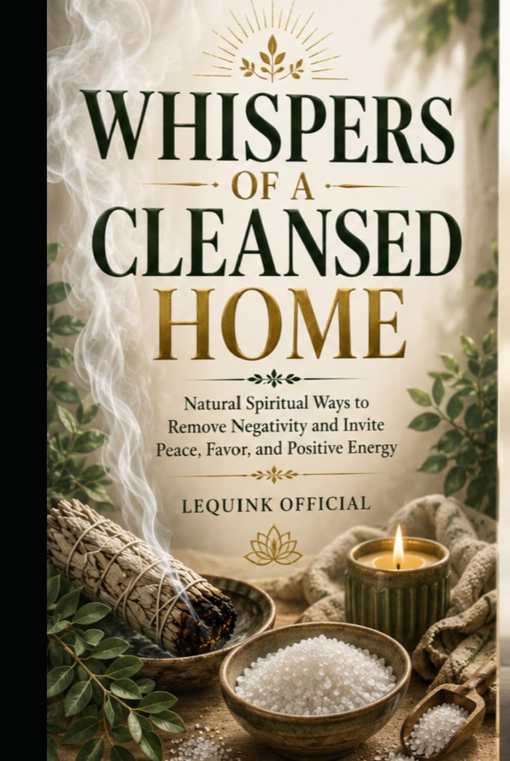 Whispers of a Cleansed Home: Natural Spiritual Ways to Remove Negativity and Invite Peace, Favor, and Positive Energy, (Spiritual generally Cleansing learning series 1)