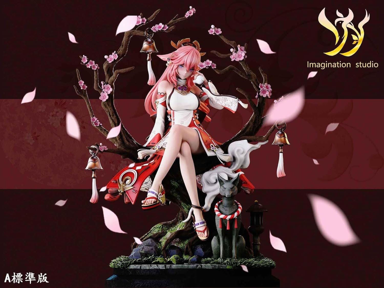 原神　八重神子　ガレージキット　フィギュア　1/4スケール Amazon.co.jp: 原神 げんしん 八重神子 やえみこ 1/4スケール