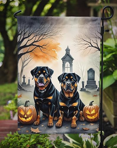 Miniatura 107 de Caroline's Treasures DAC2011GF - Bandera decorativa para jardín de Halloween con diseño de beagle para jardín, jardín, jardín, jardín, multicolor