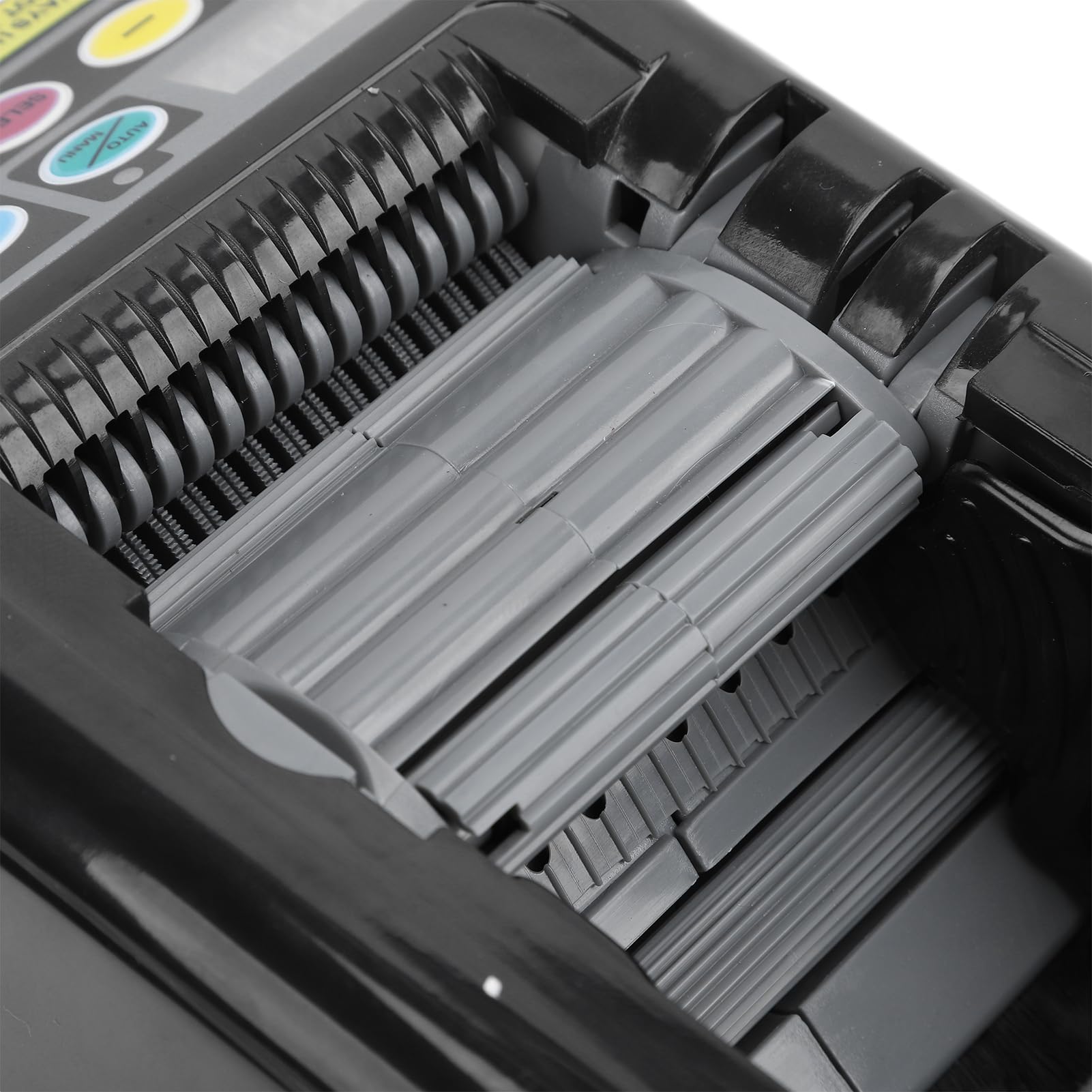 Dispensador Automático de Cinta, Máquina Cortadora de Cinta Eléctrica de Alta Precisión con Modo de Corte Automático y Función de Memoria, para Cintas de 6 Mm a 60 Mm de (Enchufe europeo