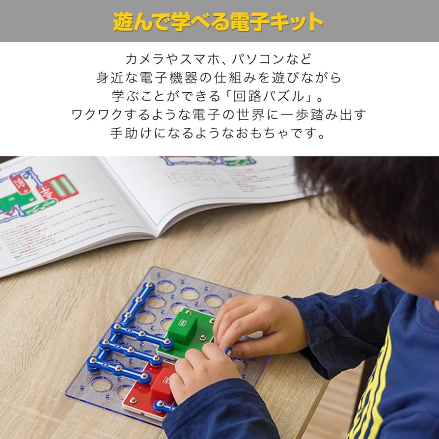 Amazon.co.jp: RiZKiZ 回路パズル 【実験数188通り】 電子回路