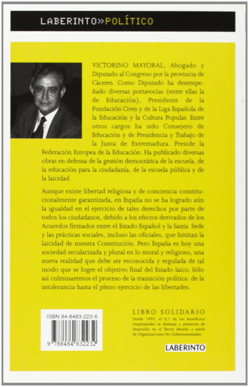 España: de la intolerancia al laicismo (Laberinto político)
