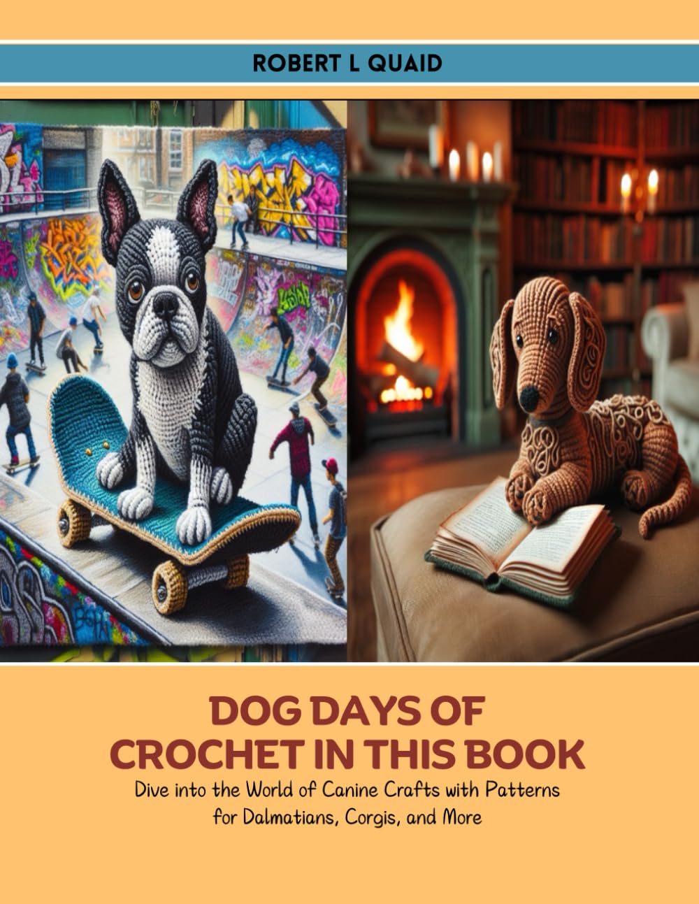 Dog Days of Crochet in this Book: Dive into the World of Canine Crafts with Patterns for Dalmatians, Corgis, and More