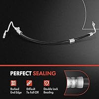 Vista 3 de A-Premium Conjunto de línea de manguera de presión de dirección asistida compatible con Hyundai Elantra 2001-2006, Tiburon 2003-2008, 2.0L, a rack