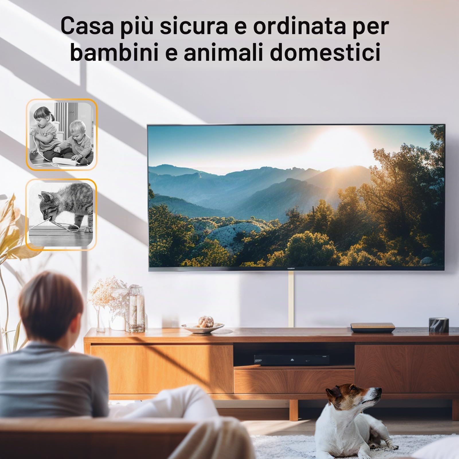 Delamu Canalina Passacavi Muro, 4M Adesiva Canaletta per Cavi Elettrici Verniciabile cavo di correttore Covers, Copertura Per Cavi per Computer A Casa O In Ufficio, 10 Pezzi L400mm*W24mm*H14mm, beige