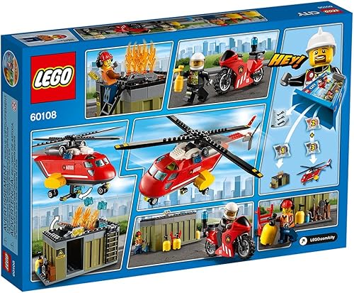 Miniatura 6 de Juguete para niños de Unidad de respuesta de fuego de LEGO City 60108