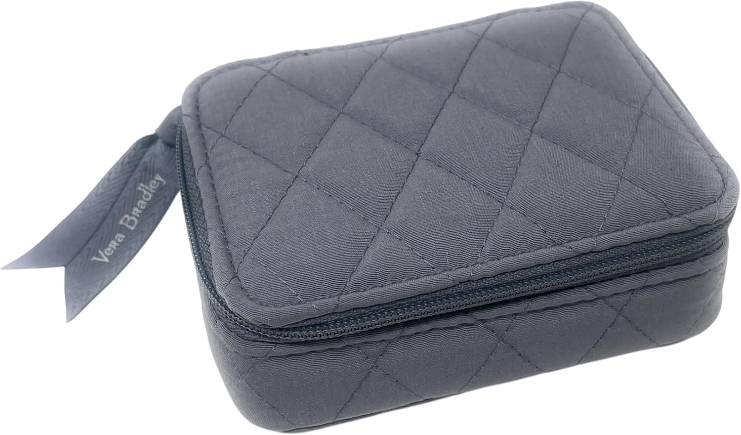 Vera Bradley Travel Pill Case Classic Black (Carbon Gray)