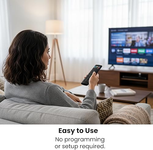 Miniatura 5 de Paquete de 3 controles remotos de repuesto para VIZIO TV, XRT136 Control remoto universal para televisores inteligentes VIZIO serie DEMPVPX