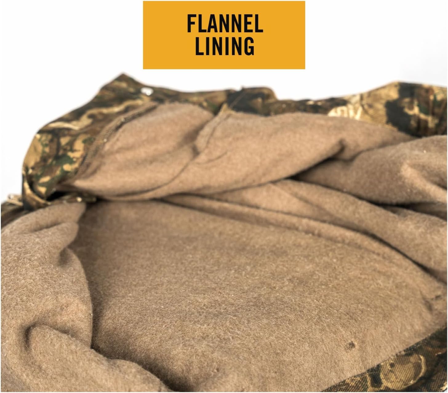 HOT SHOT Men’s Flannel Lined Camo Hunting Pants – Camouflage Outdoor Pants for Men - Image 4