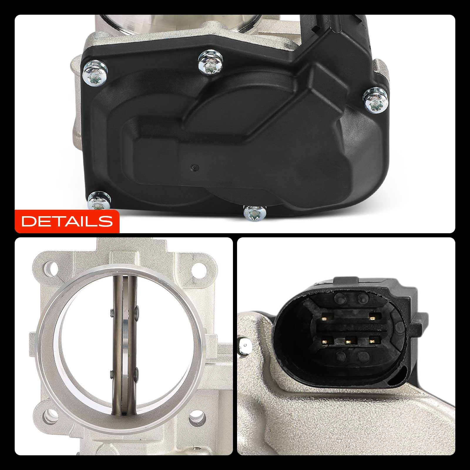Frankberg Drosselklappe Drosselklappenstutzen Kompatibel mit Tucson TL TLE 1.6L Tucson TLE 1.6L Tucson TL TLE 2.0L Tucson TL TLE 1.7L Tucson Replace# 351002F600