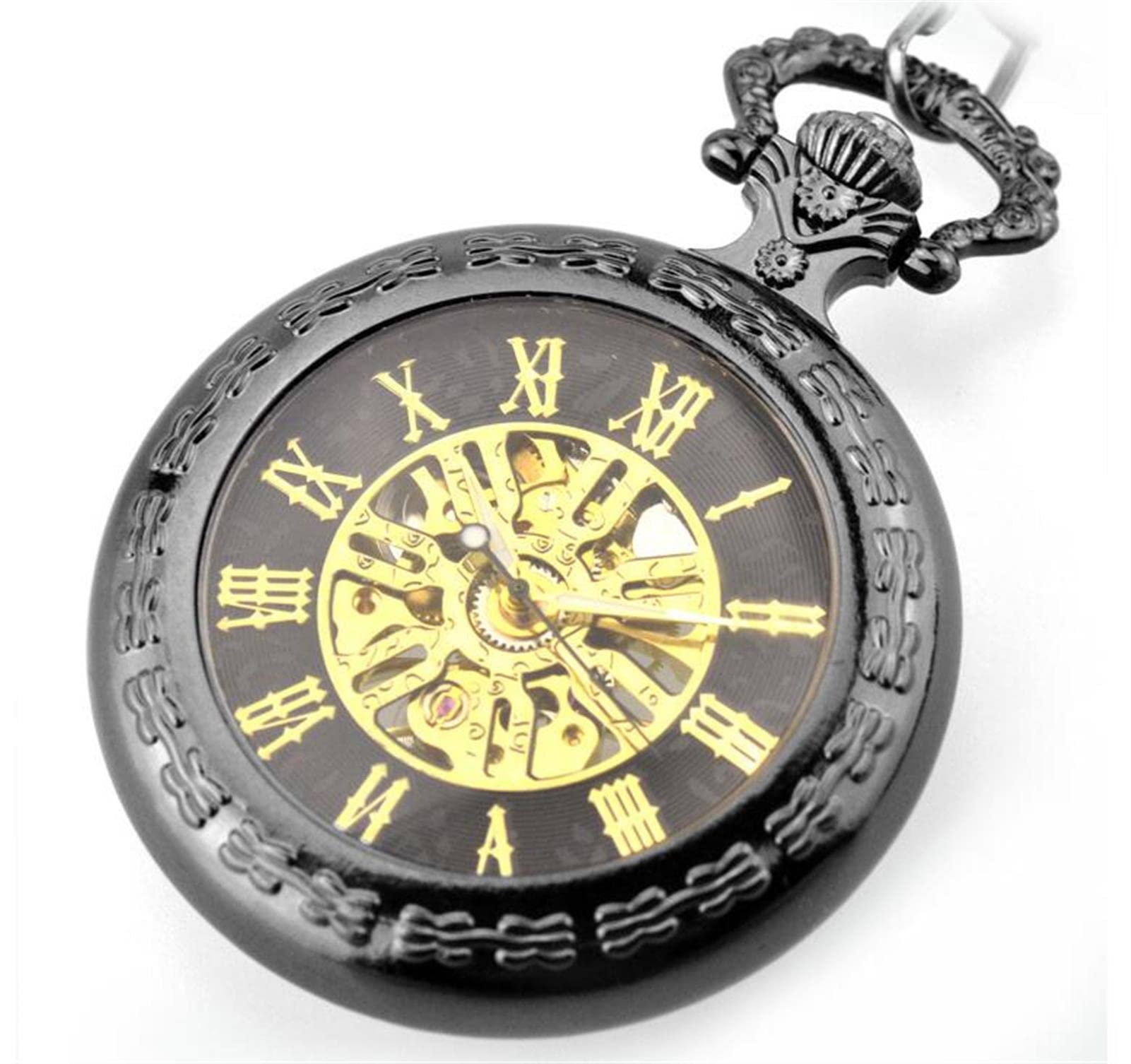 zegarek kieszonkowy, Męskie zegarki kieszonkowe w stylu vintage, mechaniczne steampunk, zegar wiszący z łańcuszkiem, najlepsze