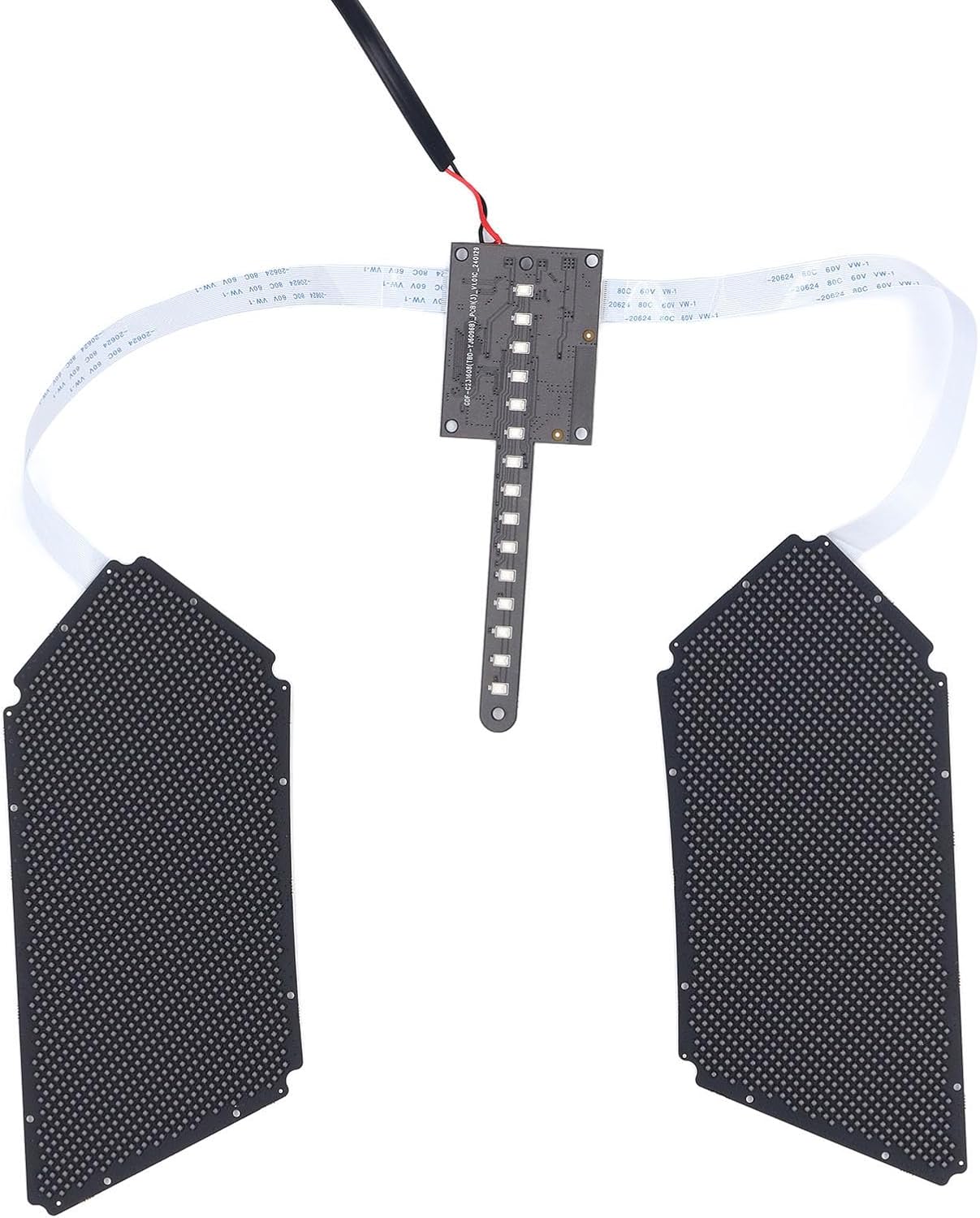 LED Backpack Eye Display, APP Programmable Versatile Format Support DC12V Power Supply for SPOTLED APP