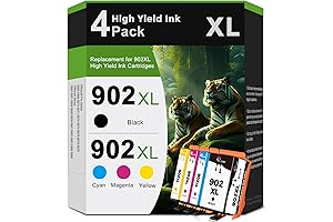 HP Officejet Pro 6978 Wireless Printer with 902XL Ink Cartridge Combo Pack