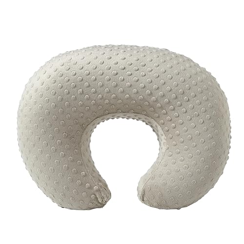 ESEN Almohada de lactancia y posicionador corporal para lactancia materna y alimentación con biberón, almohadas ultrasuaves para lactancia materna