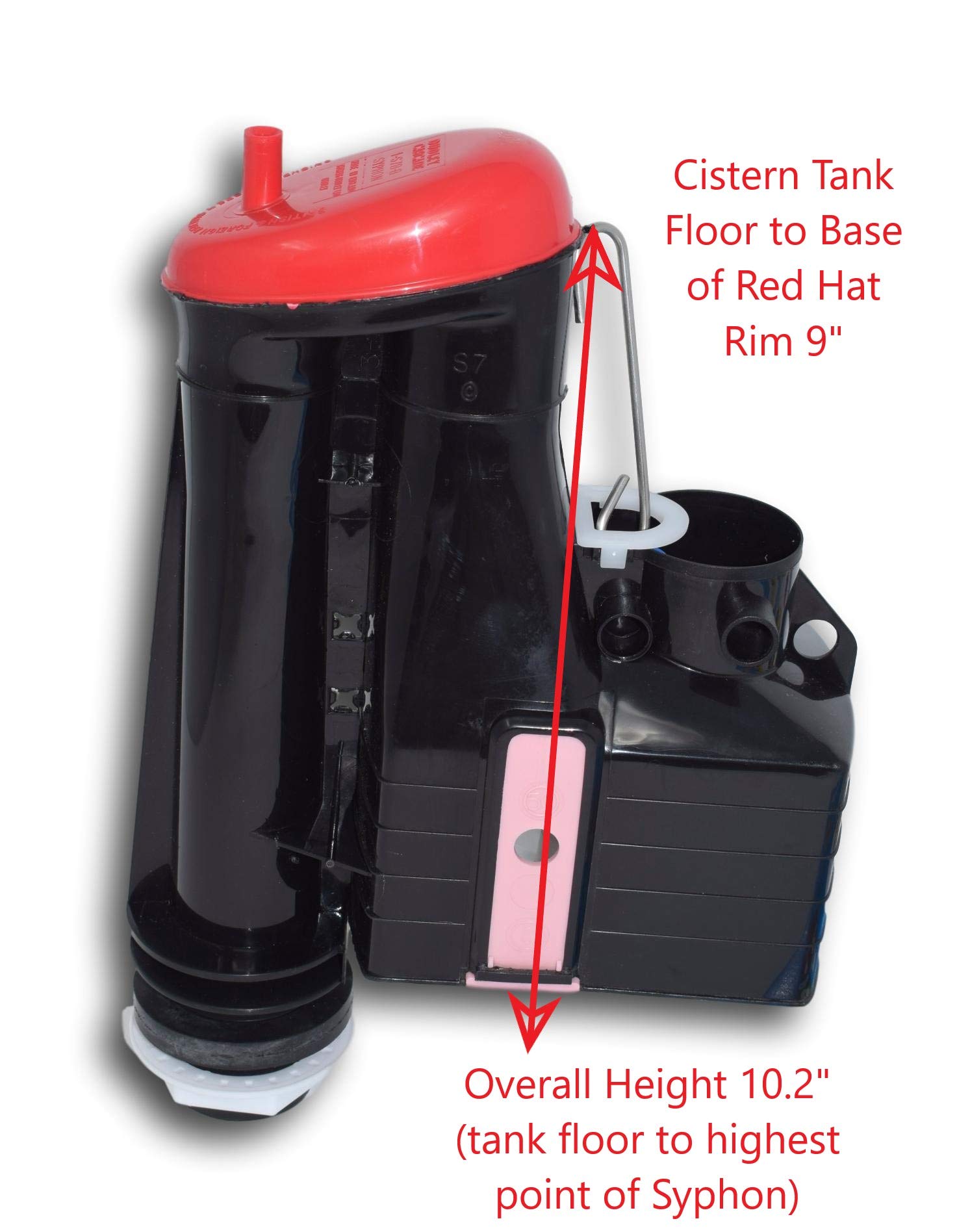 Twyford Optima49 CF1003CP - Botón Pulsador De Doble Descarga Para Cisterna, Compatible Con Siamp