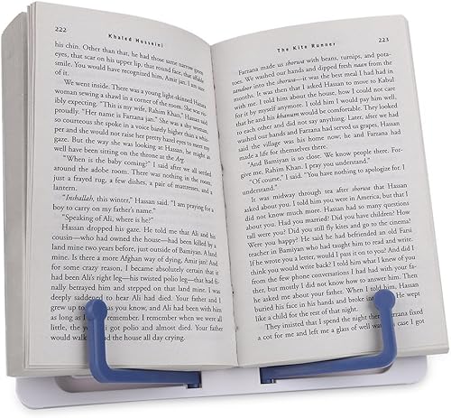 Miniatura 8 de Soporte para libros de partituras de música, soporte de escritorio plegable y ajustable de acrilonitrilo butadieno estireno (ABS), soporte de