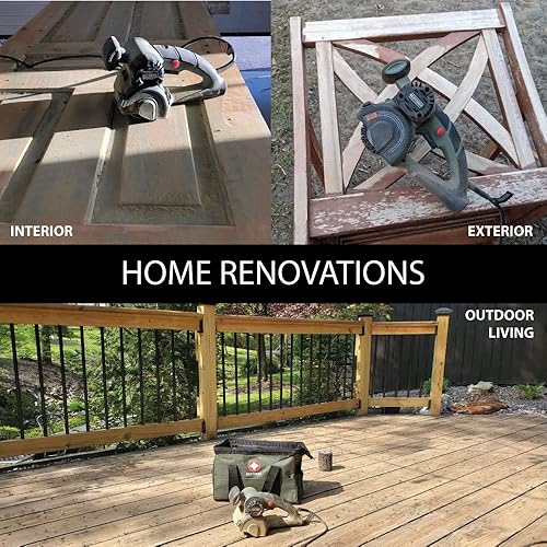 Miniatura 3 de RESTORER Herramienta de lijadora de tambor y rueda de solapa de papel de lija