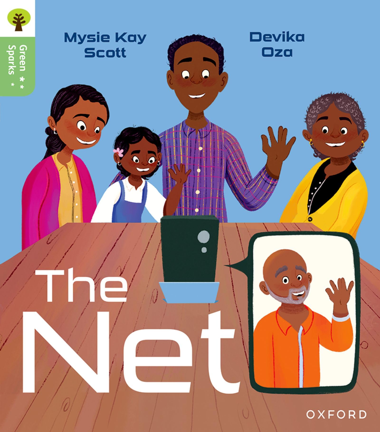 Oxford Reading Tree Green Sparks: Level 1+: The Net by Mysie Kay Scott