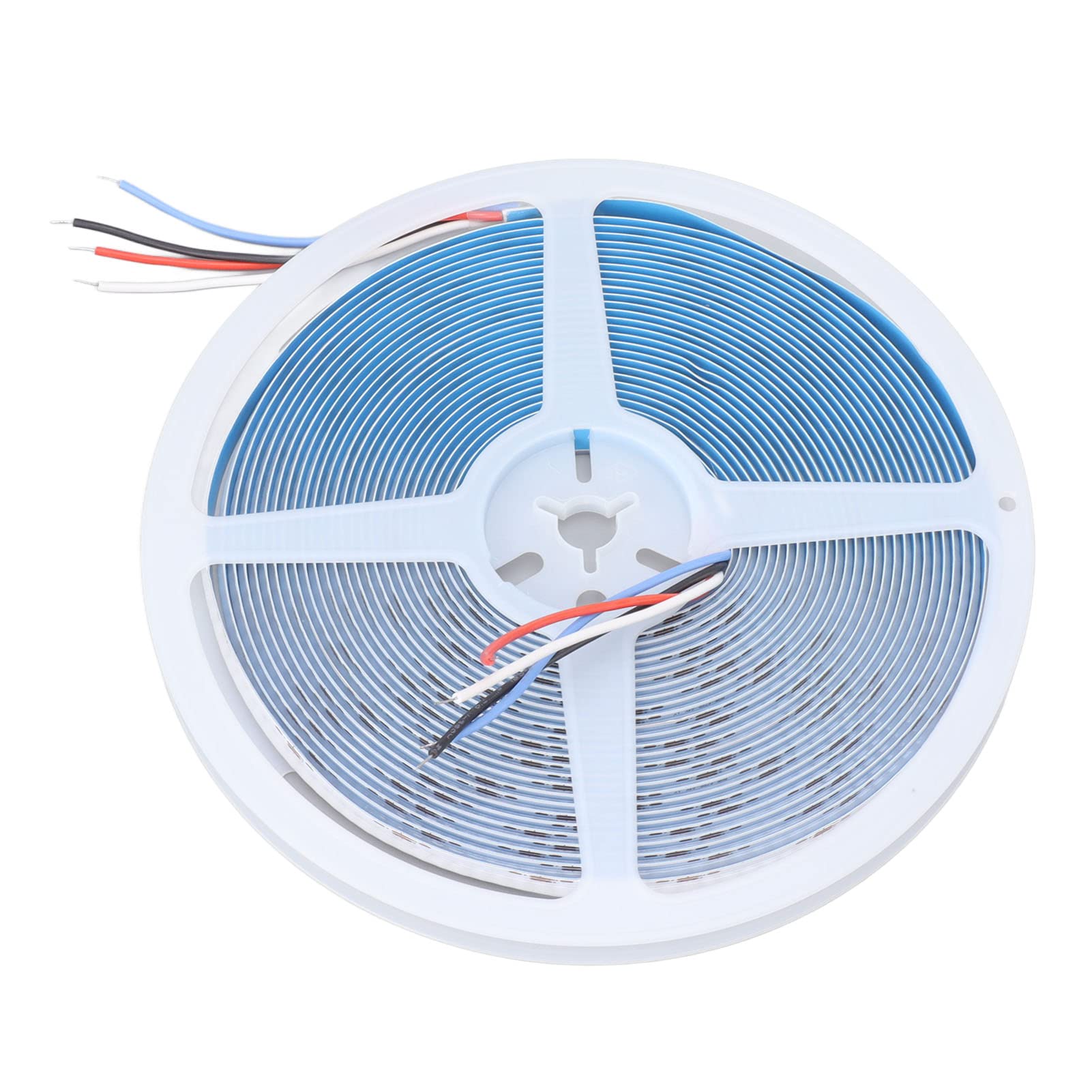 Yosoo Health Gear 10 M COB-LED-Streifen, 24 V, Flexibel, Selbstklebend, für Zuhause, LED-Streifen mit 672 LEDs, Dimmbares RGB-Linienlicht, 180 Grad Gleichmäßiges Leuchten für Schlafzimmer, Küche,