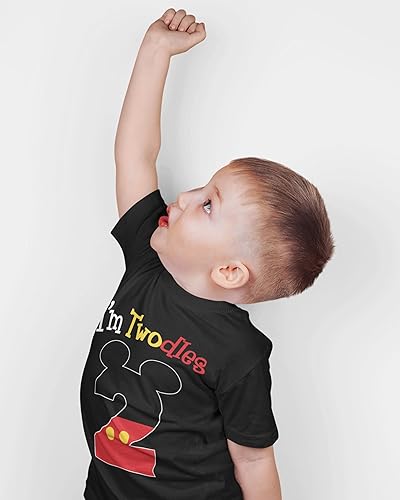 Miniatura 3 de Luke and Lulu 2nd Birthday Shirt Boy - Mouse Themed Birthday Boy Shirt 2 - Premium 2nd Birthday Outfit Boy - Two Shirt