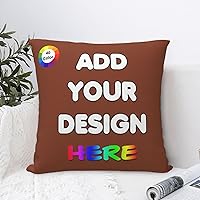 Vista 97 de Funda de almohada personalizada con nombre de texto fotográfico, funda de almohada impresa de dos lados para cumpleaños, Navidad, aniversario