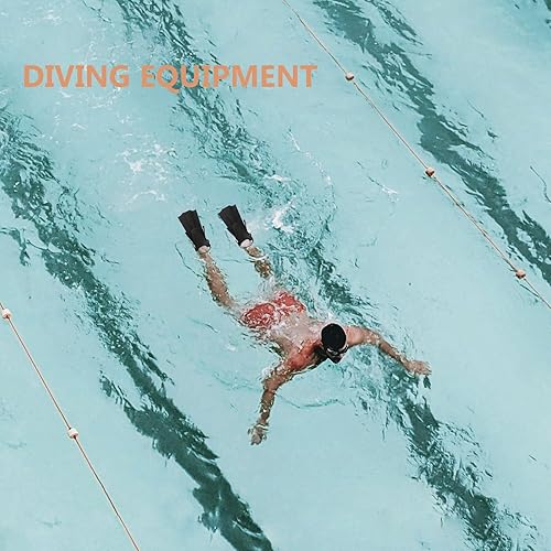 Miniatura 7 de Aletas de natación para adolescentes, aletas ligeras para esnórquel y entrenamiento, equipo de buceo portátil compacto, color negro