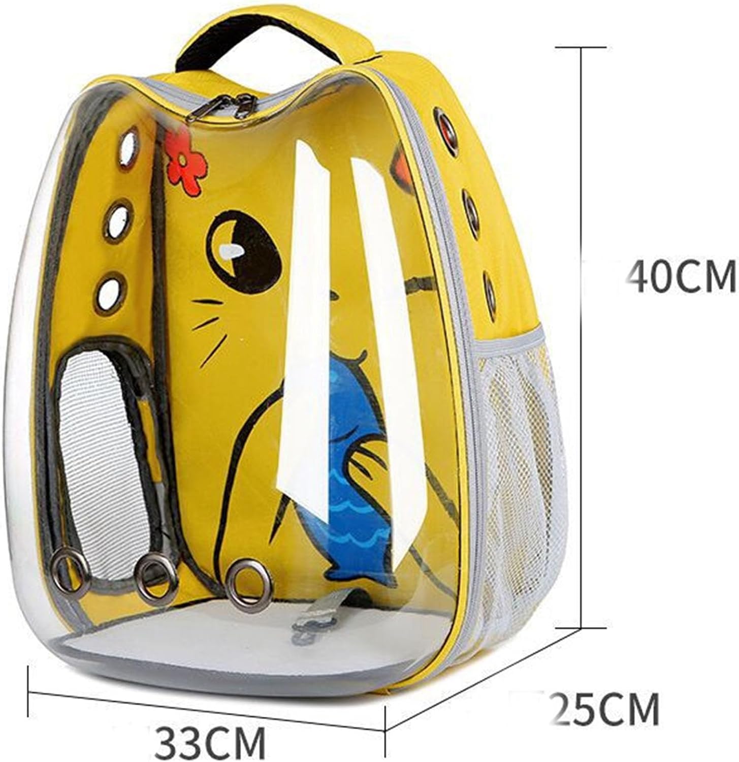 Animal Carrier Backpacks, Transparent Space Capsule Bubble Pet Backpack Bag, Cat Carrier Bags Space Capsule Pet Carrier Pet Transport Bag for Small Dogs Cats Travel Carrier Airline Approved Travel Car