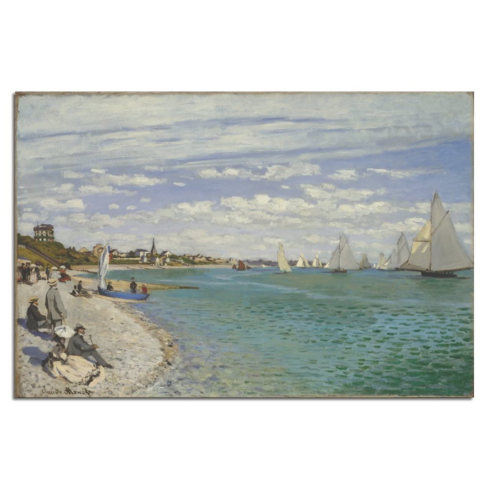 Amazon.co.jp: クロード・モネの絵画を完全収録。『レガッタ1867