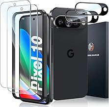 LK 2+2 Schutzfolie für Google Pixel 10 mit 2 Panzerglas und 2 Kameraschutz, 9H Hart HD-Vollabdeckung Folie, Kratzfest, Unterstützt Fingerabdruck-ID Panzerfolie, Pixel 10 Displayschuz Screen Protector
