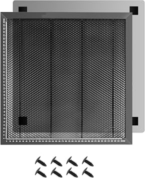 Aluminum Platform for CO2 Cutting Machines Honeycomb Work Table Plate Engraving Machine Ensure Accurate Engraving 300x300mm 300x300mm Engraving Machine Platform