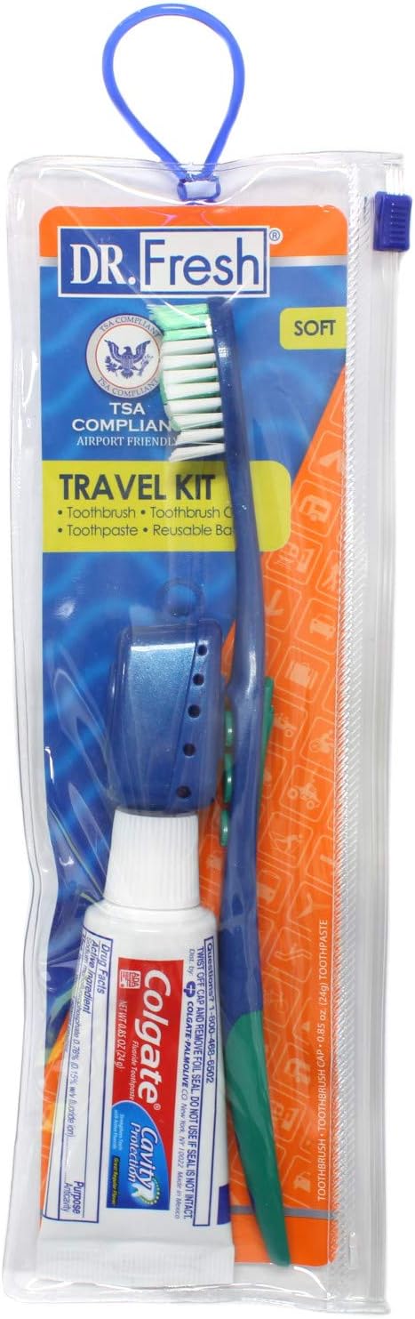 Dr. Fresh Toothbrush on the Go Travel Kit
