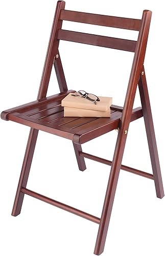 Miniatura 11 de Winsome Asiento de petirrojo de madera, nogal (juego de 4)