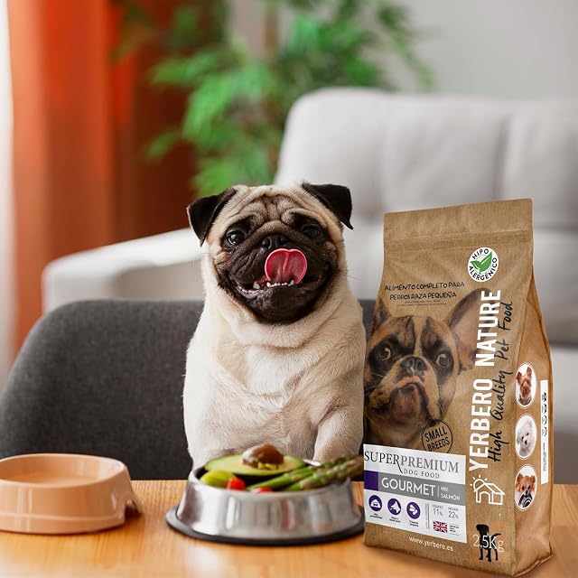 Foto 7 de 7 de Yerbero Nature Gourmet salmón Comida Hipoalergénica para Perros de Razas Mini 2.5kg