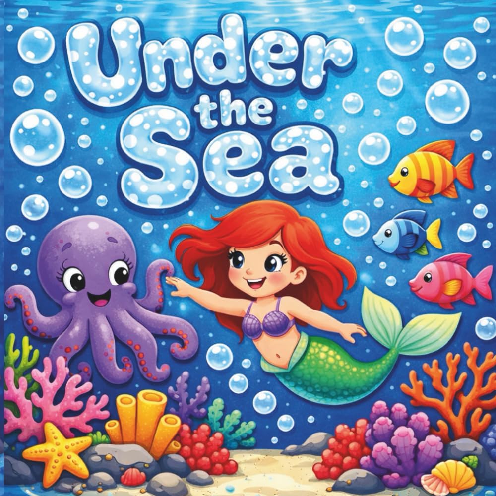 Under the Sea Coloring Book for Kids