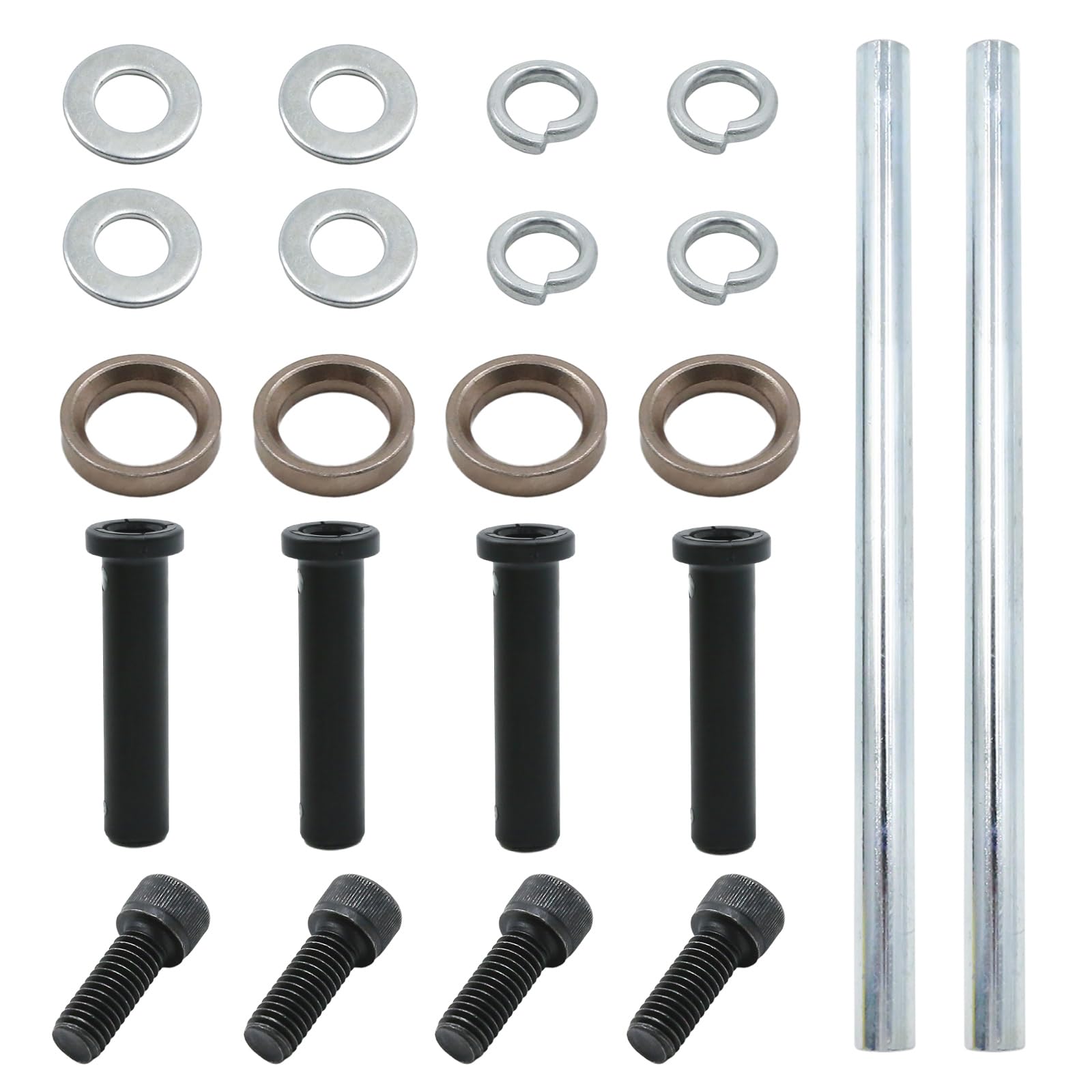 Hoypeyfiy 7501093 Kit d'arbre de bague A-ARM inférieur avant, remplacement pour Polaris Magnum, remplacement pour Trail Blazer, remplacement pour Trail Boss, remplace 5020681