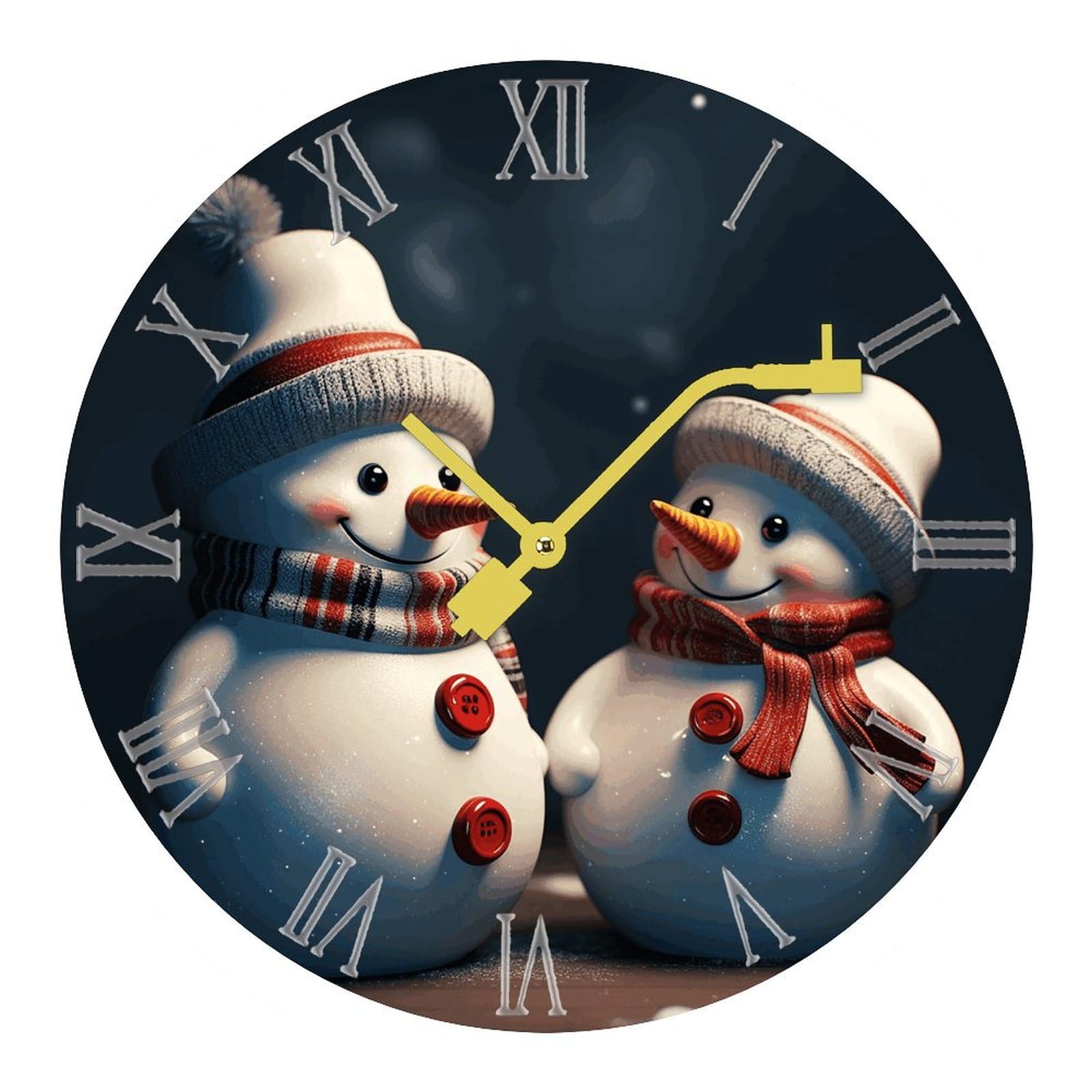 Horloge murale silencieuse sans tic-tac pour éliminer le bruit dans la chambre