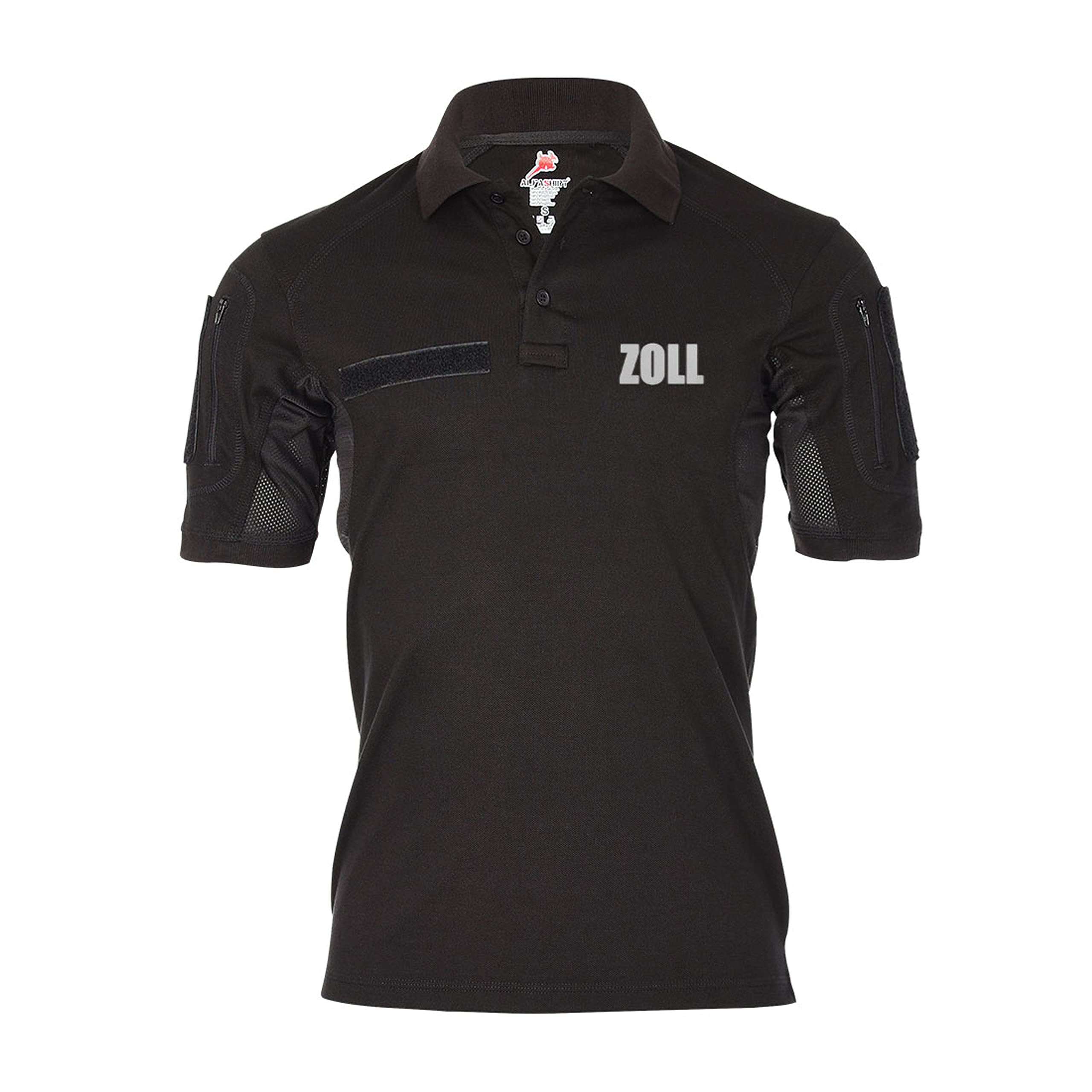 Polo réfléchissant Alfa Bag vêtement sécurité noir L - 4