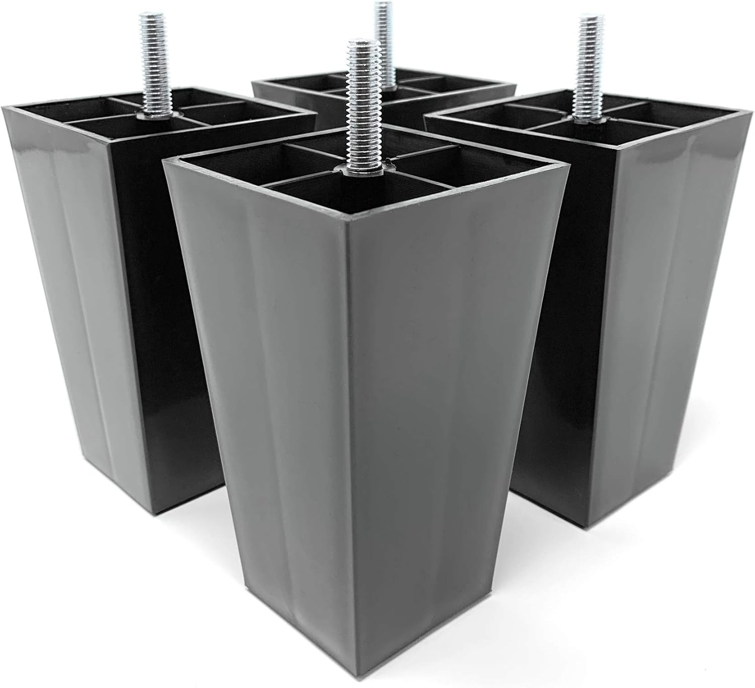 Design61 Set of 4 Furniture Feet Furniture Gliders for Screwing On 115
