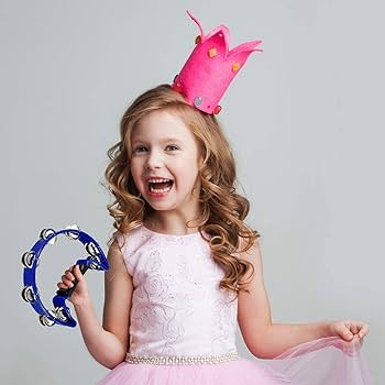 Amazon.com: EastRock Tambourine Metal Jingles Hand Held