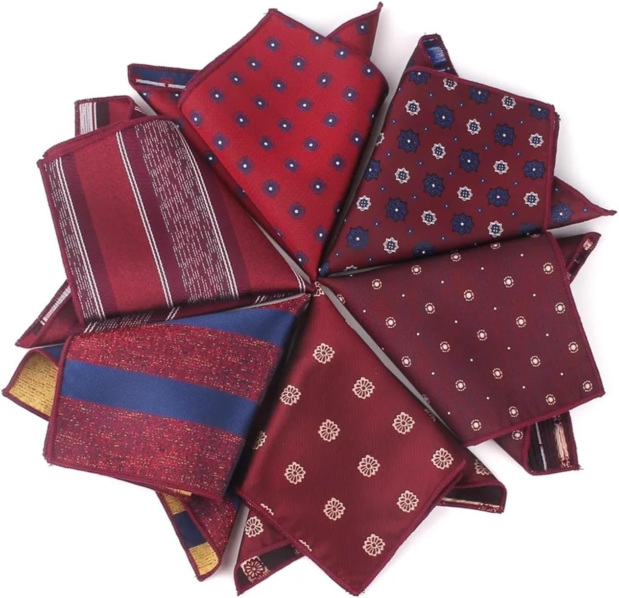Pocket Square Striped Chest Towel Wedding Hanky Gentlemen Hankies Men's Suits Handkerchief Pocket Towel