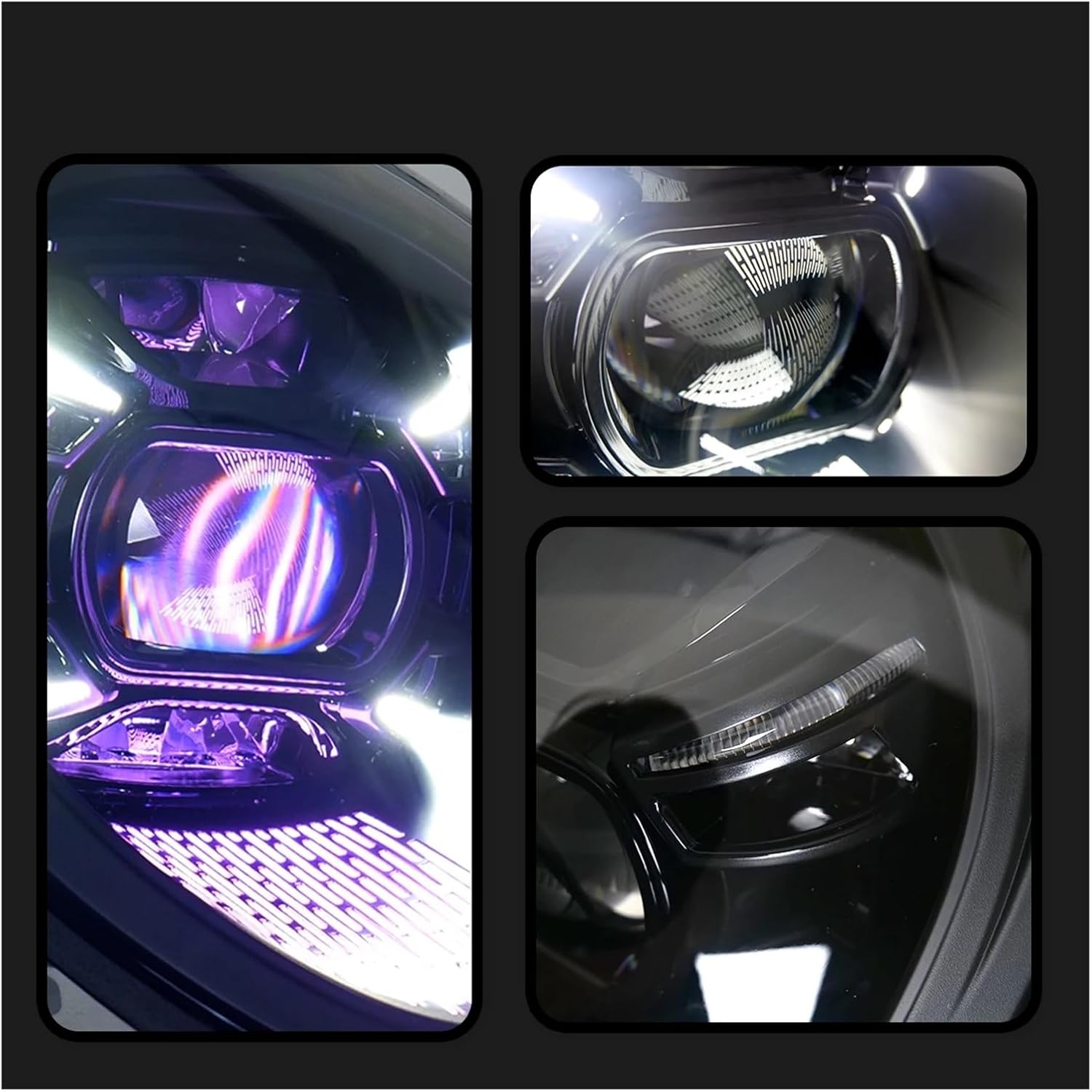 Car Lights Full LED Front Lamps Compatible For Porsche 911 2012-2018 PDLS Matrix Laser Headlights Assembly 991 Signal Lamp(Right-Hand Drive Car,For 991.2)