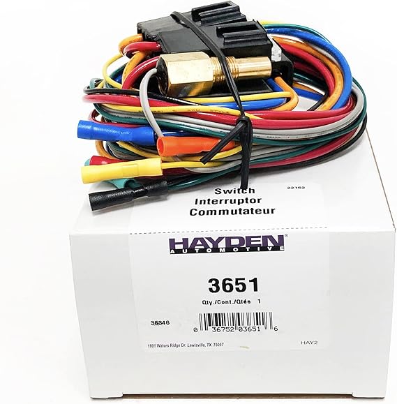 Hayden Automotive Electric Fan Controller 3651, Thermostats Amazon Canada