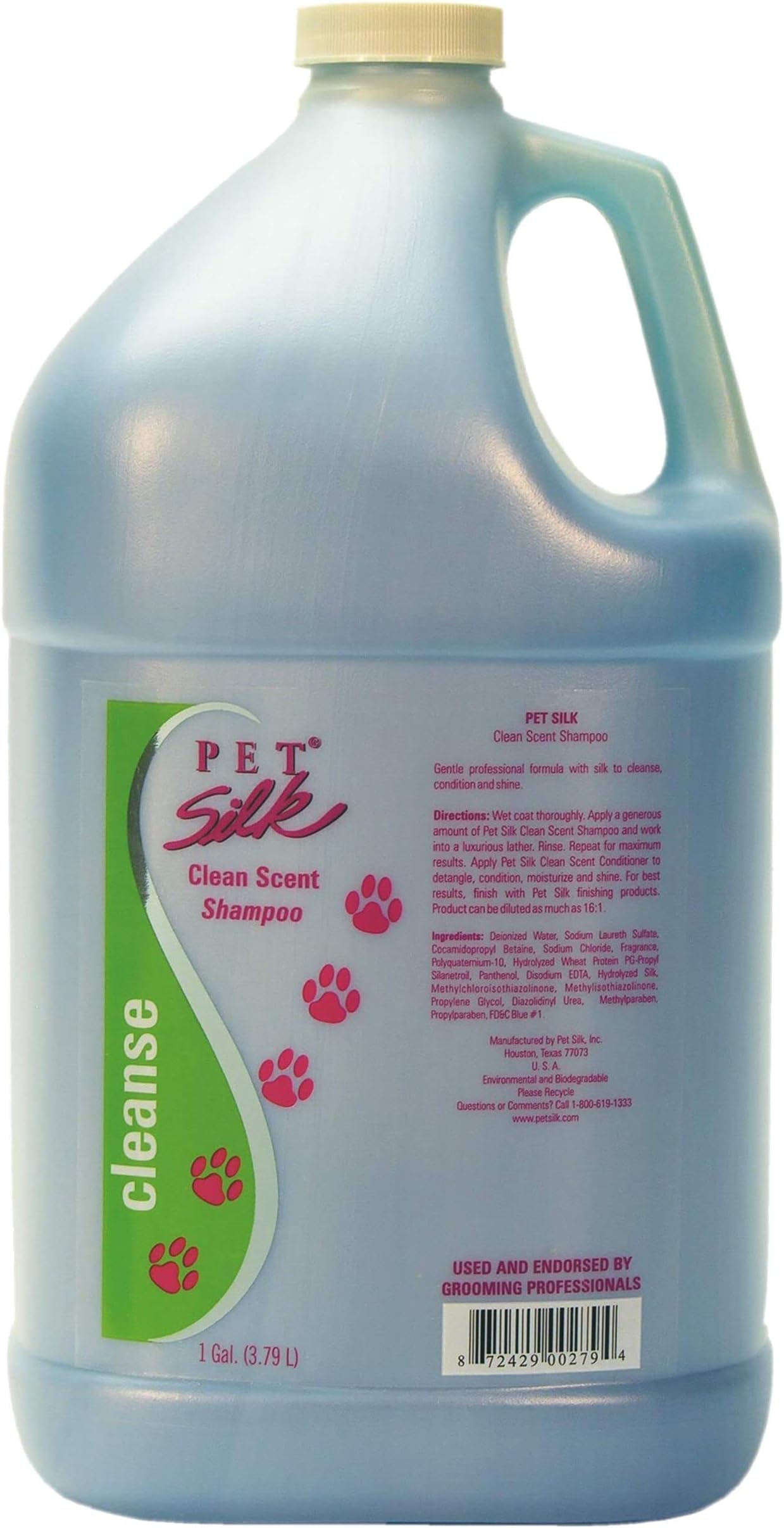 PET SILKInc. Clean Scent Shampoo Gallon