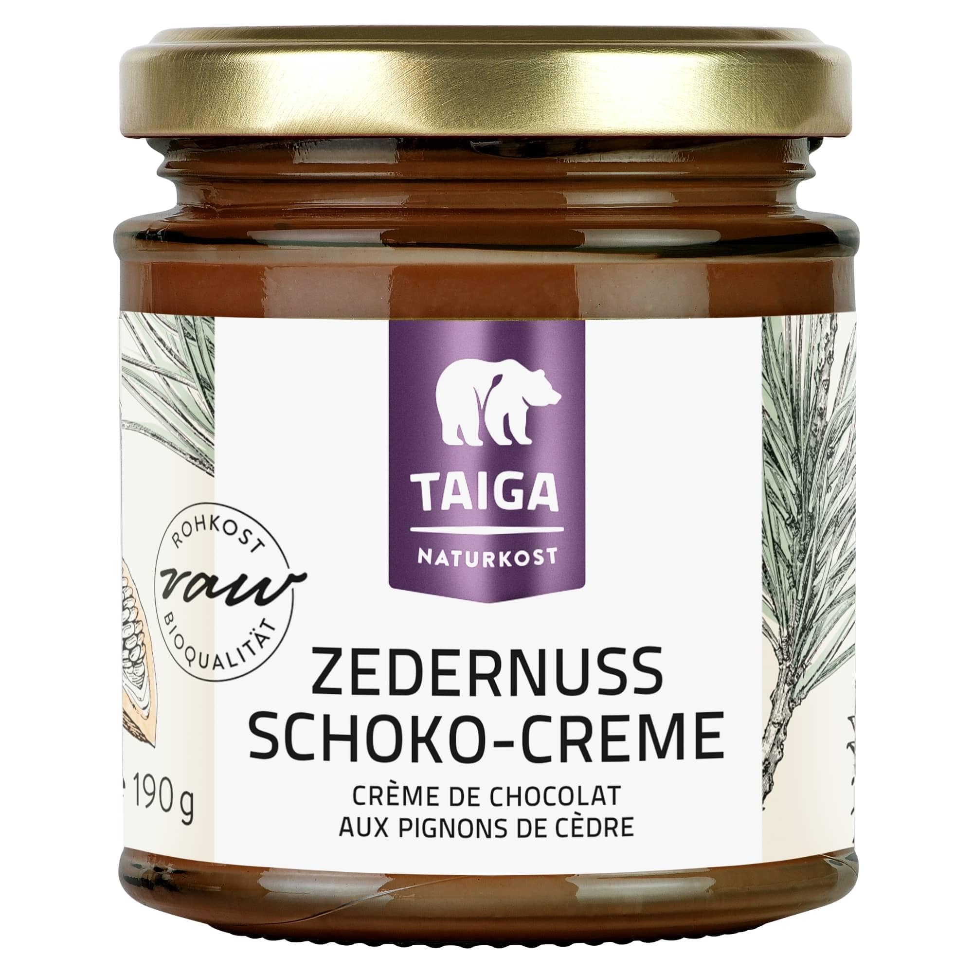Premium Zedernuss-Schoko-Creme – Köstlicher Genuss aus hochwertigen Zutaten