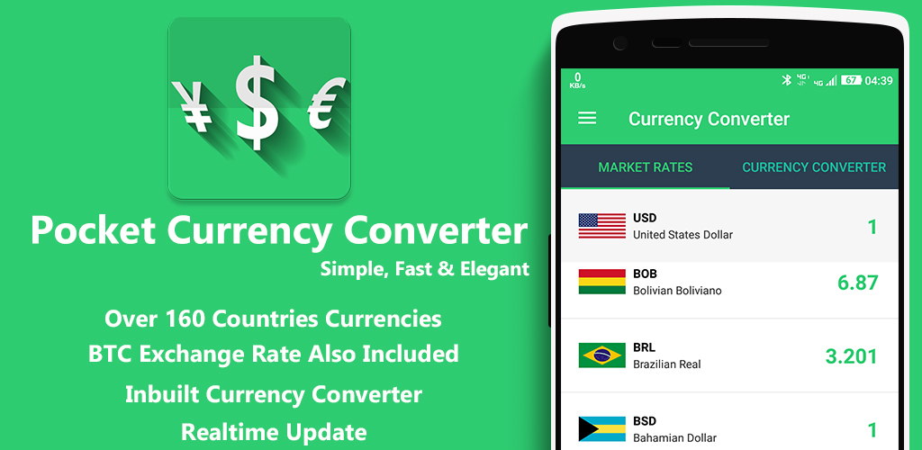 Pocket Currency for Android